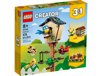 LEGO Creator 3-in-1 Birdhouse - Bộ Lắp Ráp Nhà Chim 3 Trong 1 (31143) - Hình ảnh chi tiết 2