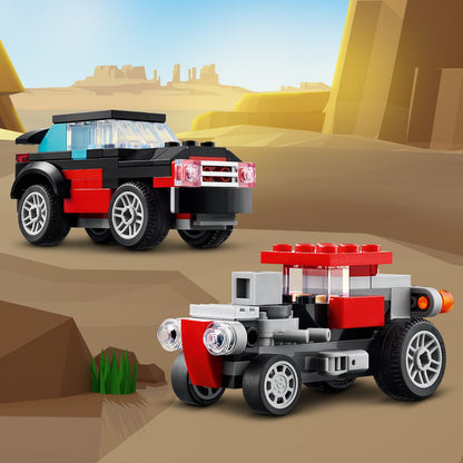 LEGO® Creator 3-in-1 Flatbed Truck with Helicopter - Đồ chơi lắp ráp Xe Tải Phẳng và Trực Thăng - LEGO 31146 - Hình ảnh bổ sung 8