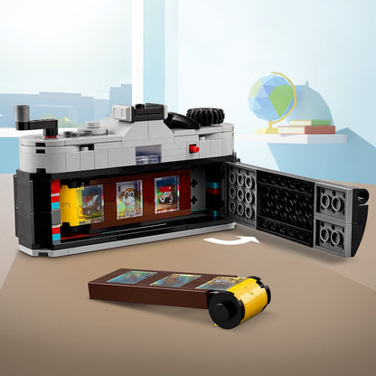 LEGO® Creator 3-in-1 Retro Camera - Bộ Lắp Ráp Máy Ảnh Cổ Điển 3 Trong 1 - LEGO 31147 - Hình ảnh bổ sung 6