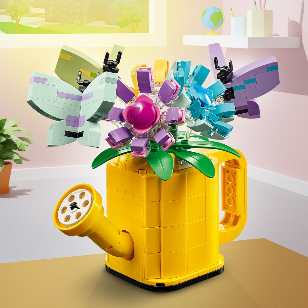LEGO® Creator 3-in-1 Flowers in Watering Can - Bộ lắp ráp Bình tưới hoa 3 trong 1 - LEGO 31149 - Hình ảnh bổ sung 6