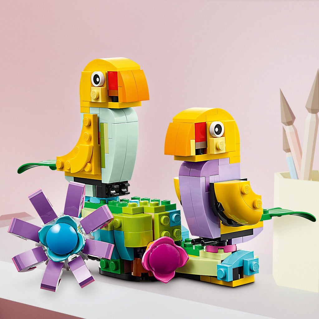 LEGO® Creator 3-in-1 Flowers in Watering Can - Bộ lắp ráp Bình tưới hoa 3 trong 1 - LEGO 31149 LEGO - ảnh 2 - LEGO Creator 3-