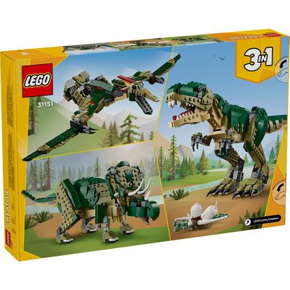 LEGO® Creator 3-in-1 T. rex - Đồ Chơi Lắp Ráp Khủng Long 3 Trong 1 LEGO 31151