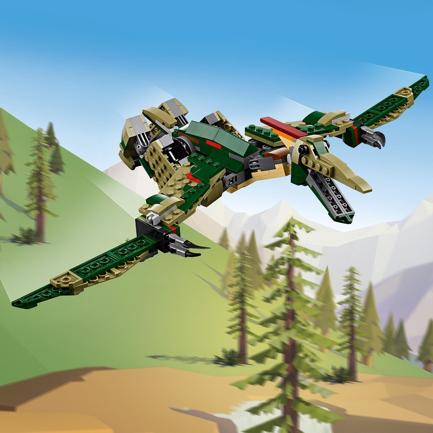 LEGO® Creator 3-in-1 T. rex - Đồ Chơi Lắp Ráp Khủng Long 3 Trong 1 LEGO 31151 LEGO - ảnh 2 - LEGO Creator 3-in-1