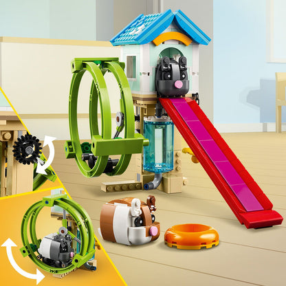 LEGO® Creator 3-in-1 Hamster Wheel - Đồ chơi lắp ráp 3 trong 1 Vòng Quay Hamster (31155) - LEGO LEGO - ảnh 1 - Lego Construct