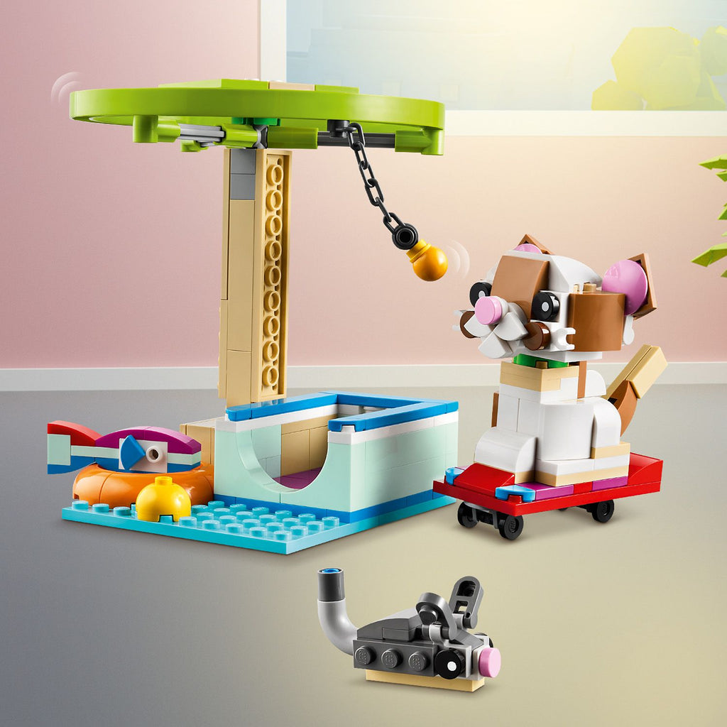 LEGO® Creator 3-in-1 Hamster Wheel - Đồ chơi lắp ráp 3 trong 1 Vòng Quay Hamster (31155) - LEGO LEGO - ảnh 2 - Lego Construct