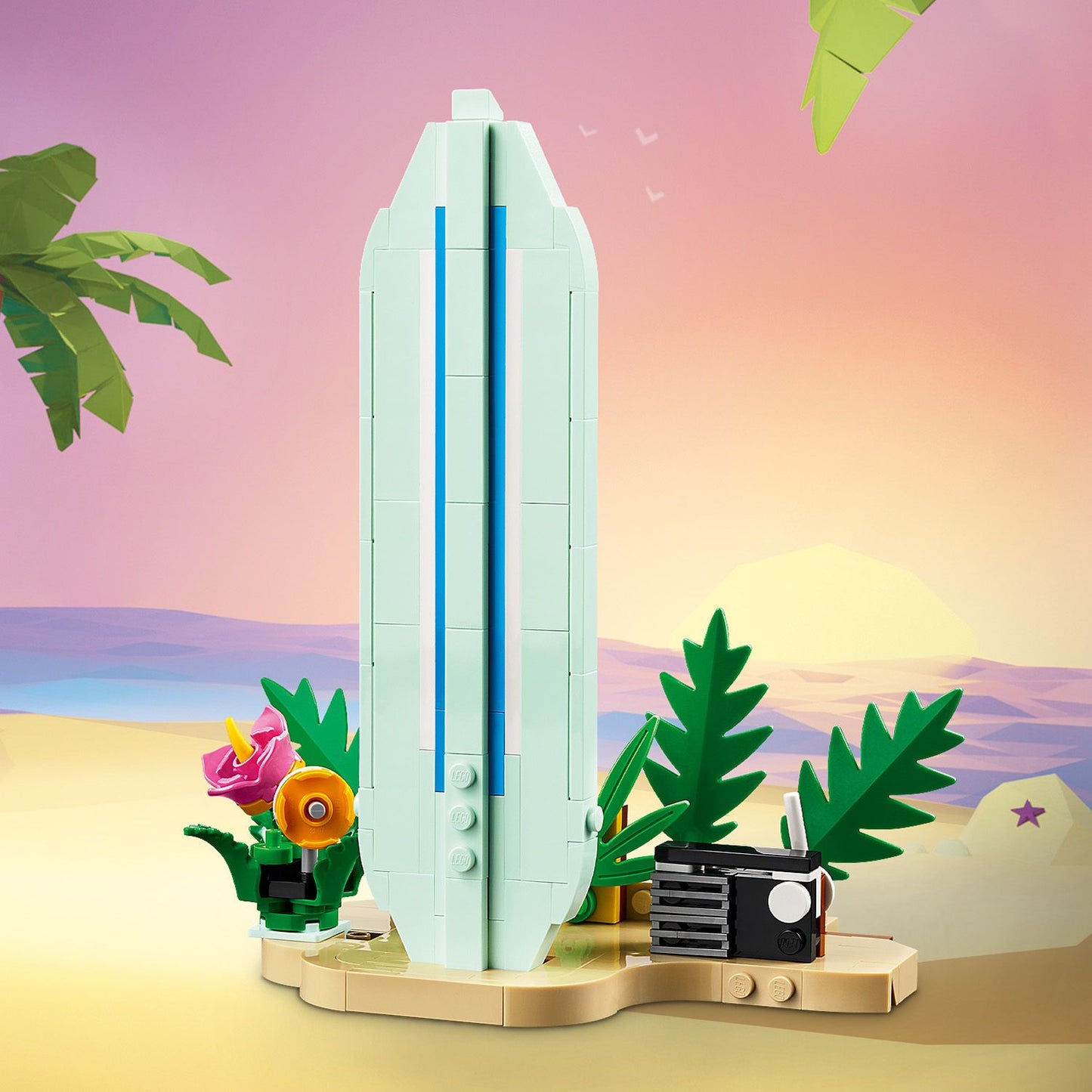 LEGO® Creator 3-in-1 Tropical Ukulele - Đồ Chơi Lắp Ráp Đàn Ukulele Nhiệt Đới LEGO 31156 LEGO - ảnh 2 - LEGO® Creator 3-in-1