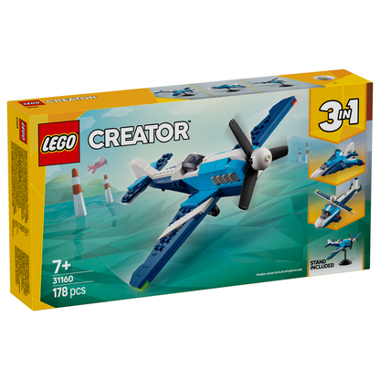 LEGO® Creator 3-in-1 Aircraft: Race Plane - Đồ chơi lắp ráp Máy bay đua 3 trong 1 - LEGO 31160 - Hình ảnh sản phẩm