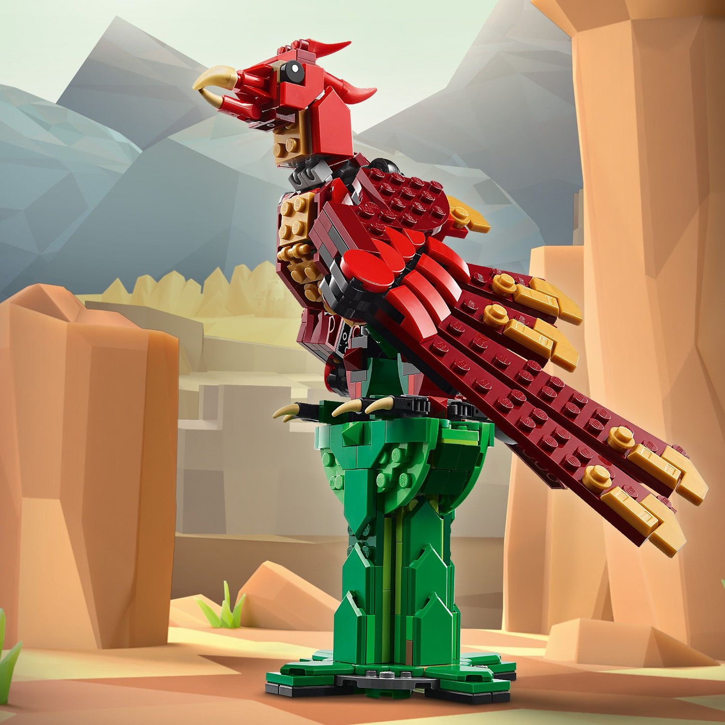 LEGO® Creator 3-in-1 Medieval Dragon - Bộ Lắp Ráp Rồng Trung Cổ 3 Trong 1 (31161) - Hình ảnh bổ sung 5