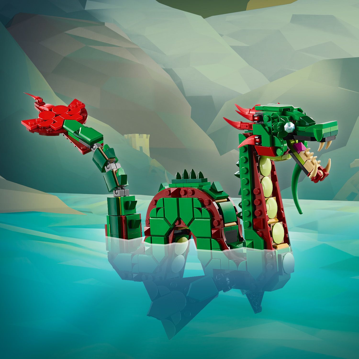 LEGO® Creator 3-in-1 Medieval Dragon - Bộ Lắp Ráp Rồng Trung Cổ 3 Trong 1 (31161) - Hình ảnh bổ sung 4
