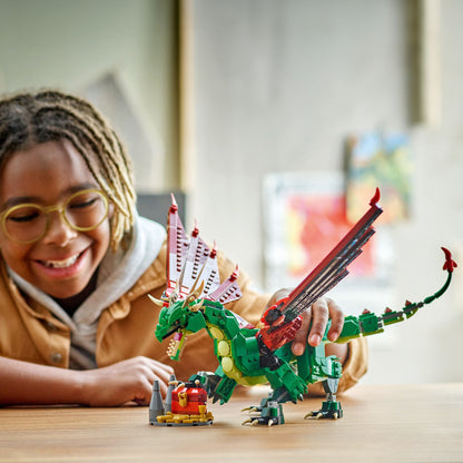 LEGO® Creator 3-in-1 Medieval Dragon - Bộ Lắp Ráp Rồng Trung Cổ 3 Trong 1 (31161) - Góc nhìn khác 3