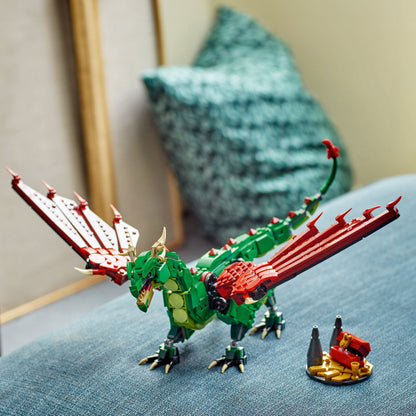 LEGO® Creator 3-in-1 Medieval Dragon - Bộ Lắp Ráp Rồng Trung Cổ 3 Trong 1 (31161) LEGO - ảnh 2 - LEGO® Creator 3-in-1