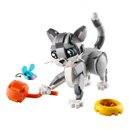 LEGO® Creator 3-in-1 Playful Cat - Đồ chơi lắp ráp 3 trong 1 Mèo Nghịch Ngợm - LEGO 31163 - Hình ảnh chi tiết 2