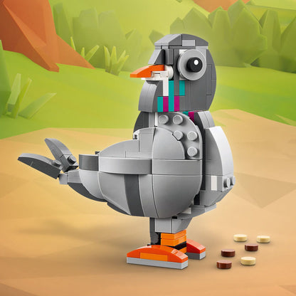 LEGO® Creator 3-in-1 Playful Cat - Đồ chơi lắp ráp 3 trong 1 Mèo Nghịch Ngợm - LEGO 31163 - Hình ảnh bổ sung 6