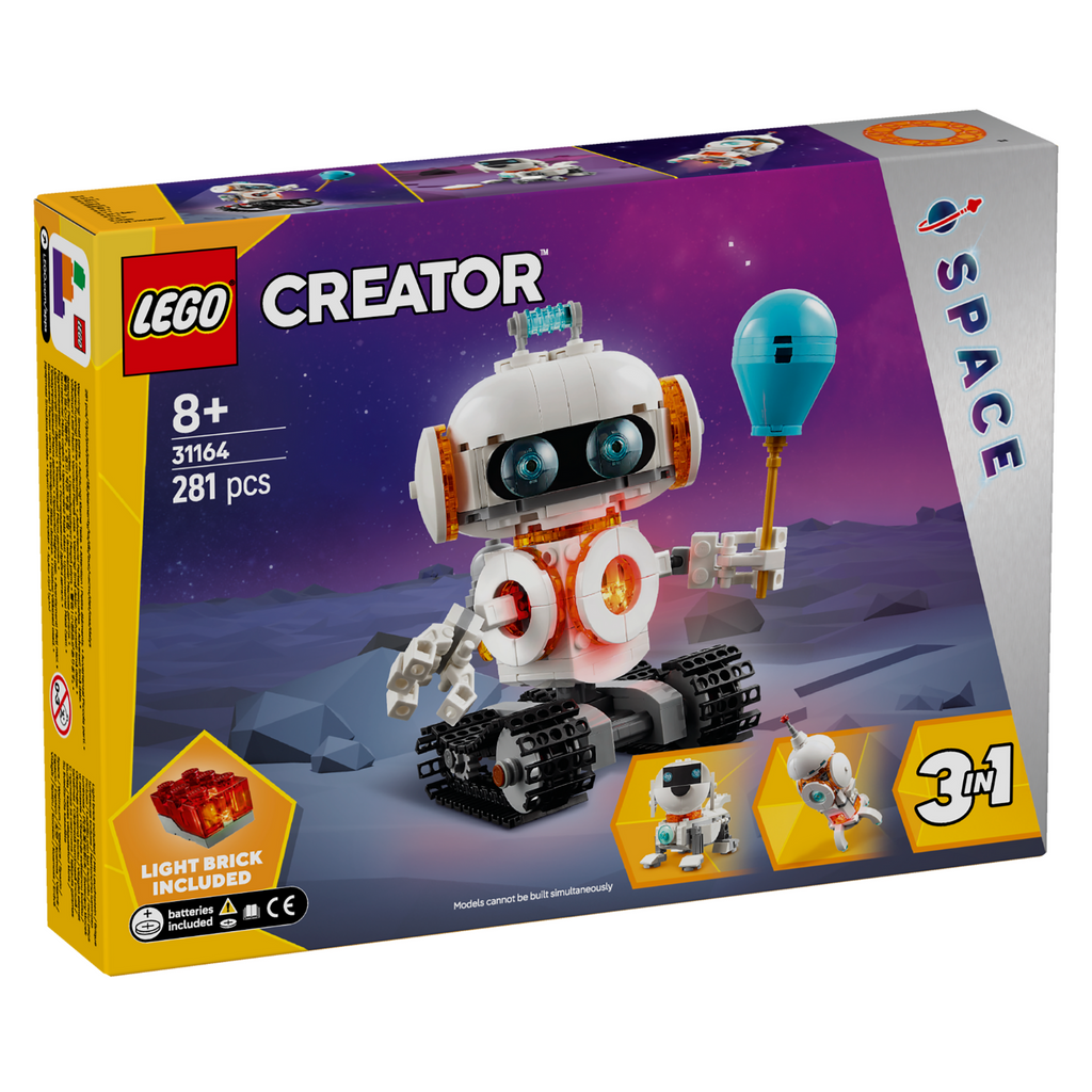 LEGO® Creator 3-in-1 Space Robot - Đồ Chơi Lắp Ráp Robot Không Gian 3 Trong 1 - LEGO 31164 - Hình ảnh sản phẩm