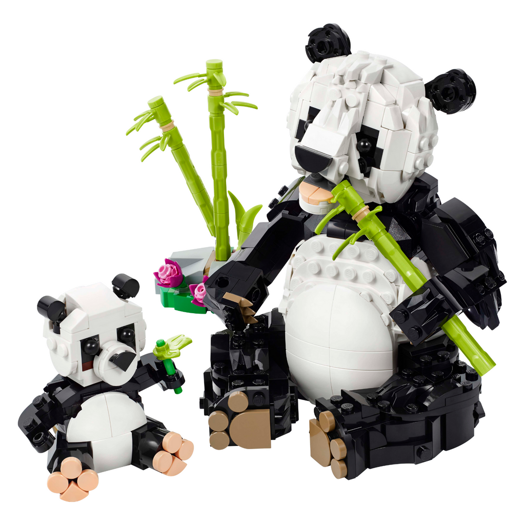 LEGO® Creator 3-in-1 Wild Animals: Panda Family - Bộ Đồ Chơi Lắp Ráp 3 Trong 1 - LEGO 31165 - Hình ảnh chi tiết 2