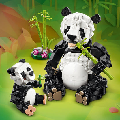 LEGO® Creator 3-in-1 Wild Animals: Panda Family - Bộ Đồ Chơi Lắp Ráp 3 Trong 1 - LEGO 31165