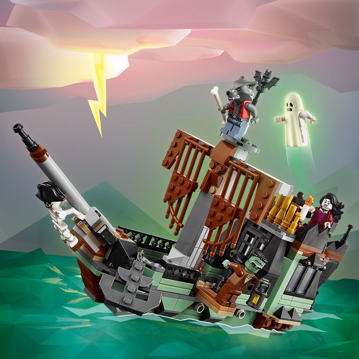 LEGO® Creator 3-in-1 Haunted Mansion - Đồ Chơi Lắp Ráp Dinh Thự Ma Ám - LEGO 31167 LEGO - ảnh 5 - LEGO Creator 3-in-1