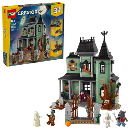 LEGO® Creator 3-in-1 Haunted Mansion - Đồ Chơi Lắp Ráp Dinh Thự Ma Ám - LEGO 31167