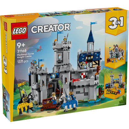 LEGO® Creator 3-in-1 Medieval Horse Knight Castle - Lâu Đài Hiệp Sĩ Trung Cổ LEGO 31168 - Hình ảnh sản phẩm