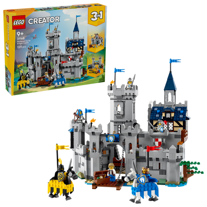 LEGO® Creator 3-in-1 Medieval Horse Knight Castle - Lâu Đài Hiệp Sĩ Trung Cổ LEGO 31168 LEGO - ảnh 5 - LEGO