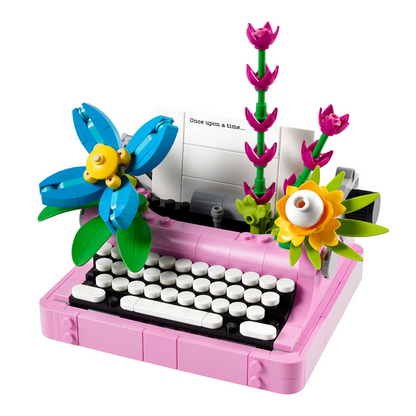 LEGO® Creator 3-in-1 Typewriter with Flowers - Đồ chơi lắp ráp Máy đánh chữ và Hoa - LEGO 31169 - Hình ảnh chi tiết 2