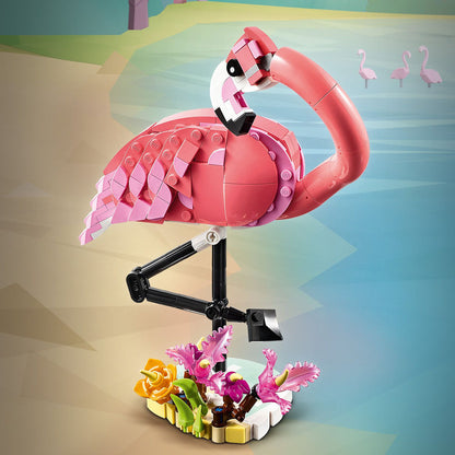 LEGO® Creator 3-in-1 Wild Animals: Pink Flamingo - Đồ chơi lắp ráp 3 trong 1 LEGO 31170 LEGO - ảnh 1 - LEGO Sets