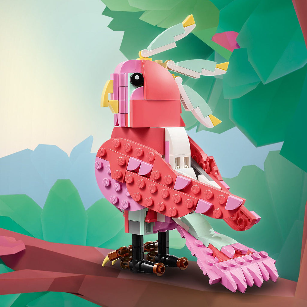 LEGO® Creator 3-in-1 Wild Animals: Pink Flamingo - Đồ chơi lắp ráp 3 trong 1 LEGO 31170 LEGO - ảnh 2 - LEGO Sets