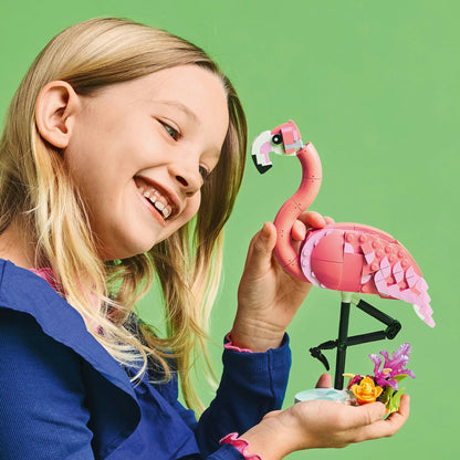 LEGO® Creator 3-in-1 Wild Animals: Pink Flamingo - Đồ chơi lắp ráp 3 trong 1 LEGO 31170 - Góc nhìn khác 3