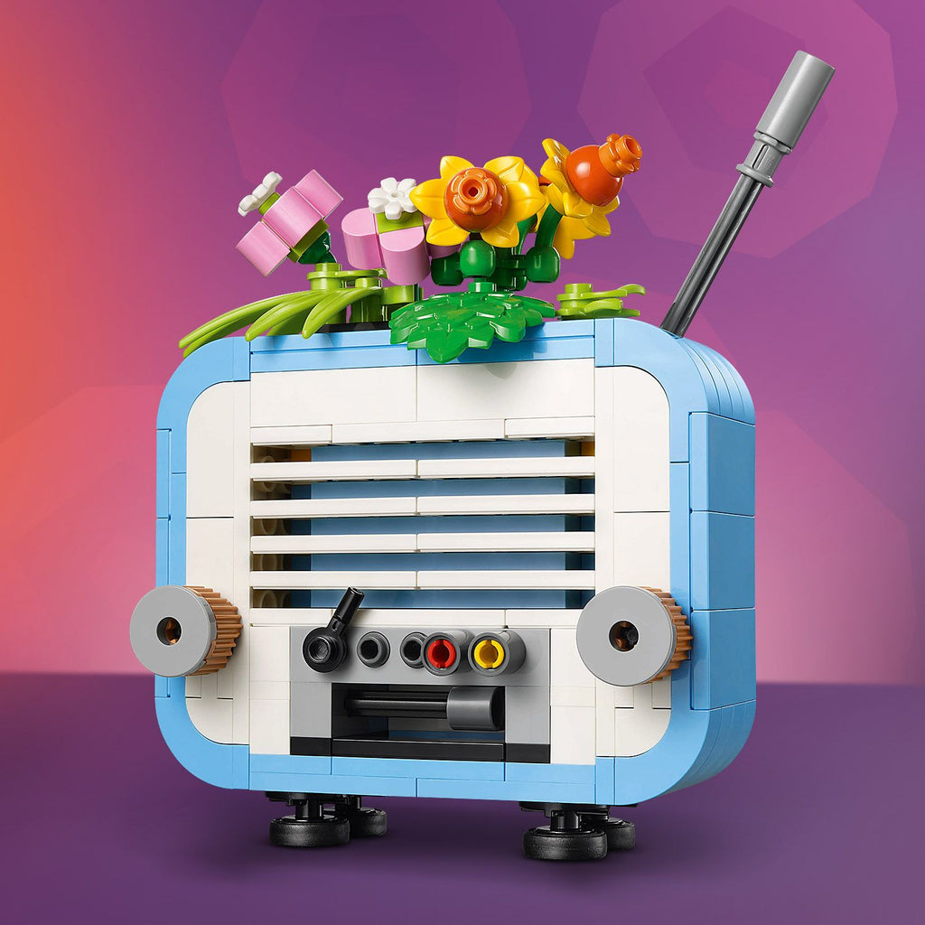 LEGO® Creator 3-in-1 Record Player with Flowers - Đồ chơi lắp ráp 3 trong 1 - LEGO 31172 LEGO - ảnh 2 - Lego
