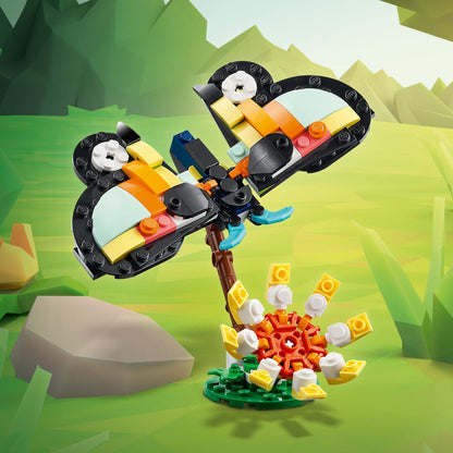 LEGO® Creator 3-in-1 Wild Animals: Tropical Toucan - Đồ chơi lắp ráp 3 trong 1 - LEGO 31173 LEGO - ảnh 5 - LEGO Creator 3-in-