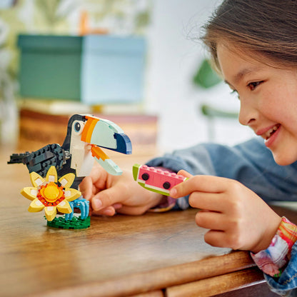 LEGO® Creator 3-in-1 Wild Animals: Tropical Toucan - Đồ chơi lắp ráp 3 trong 1 - LEGO 31173 - Hình ảnh bổ sung 5