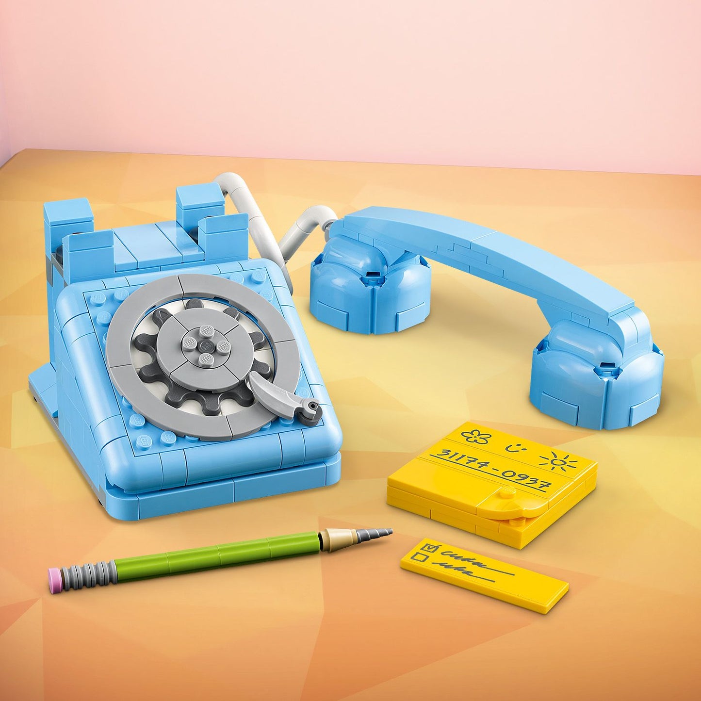 LEGO® Creator 3-in-1 Retro Telephone - Bộ Đồ Chơi Lắp Ráp Điện Thoại Cổ Điển - LEGO 31174 - Hình ảnh bổ sung 6