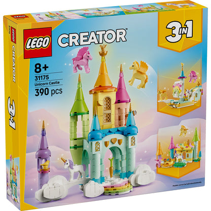 LEGO® Creator 3-in-1 Unicorn Castle - Bộ Đồ Chơi Lắp Ráp Lâu Đài Kỳ Lân - LEGO 31175 - Hình ảnh sản phẩm