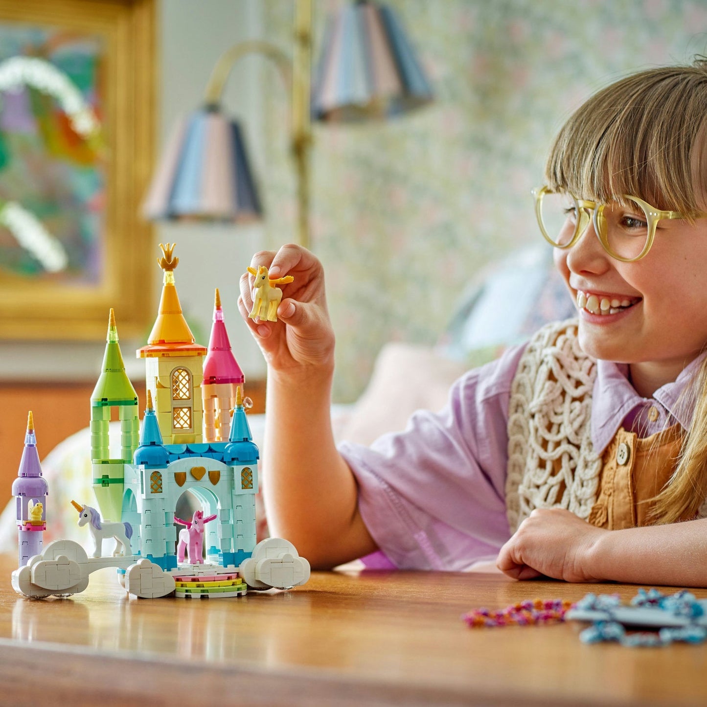LEGO® Creator 3-in-1 Unicorn Castle - Bộ Đồ Chơi Lắp Ráp Lâu Đài Kỳ Lân - LEGO 31175 - Hình ảnh bổ sung 5