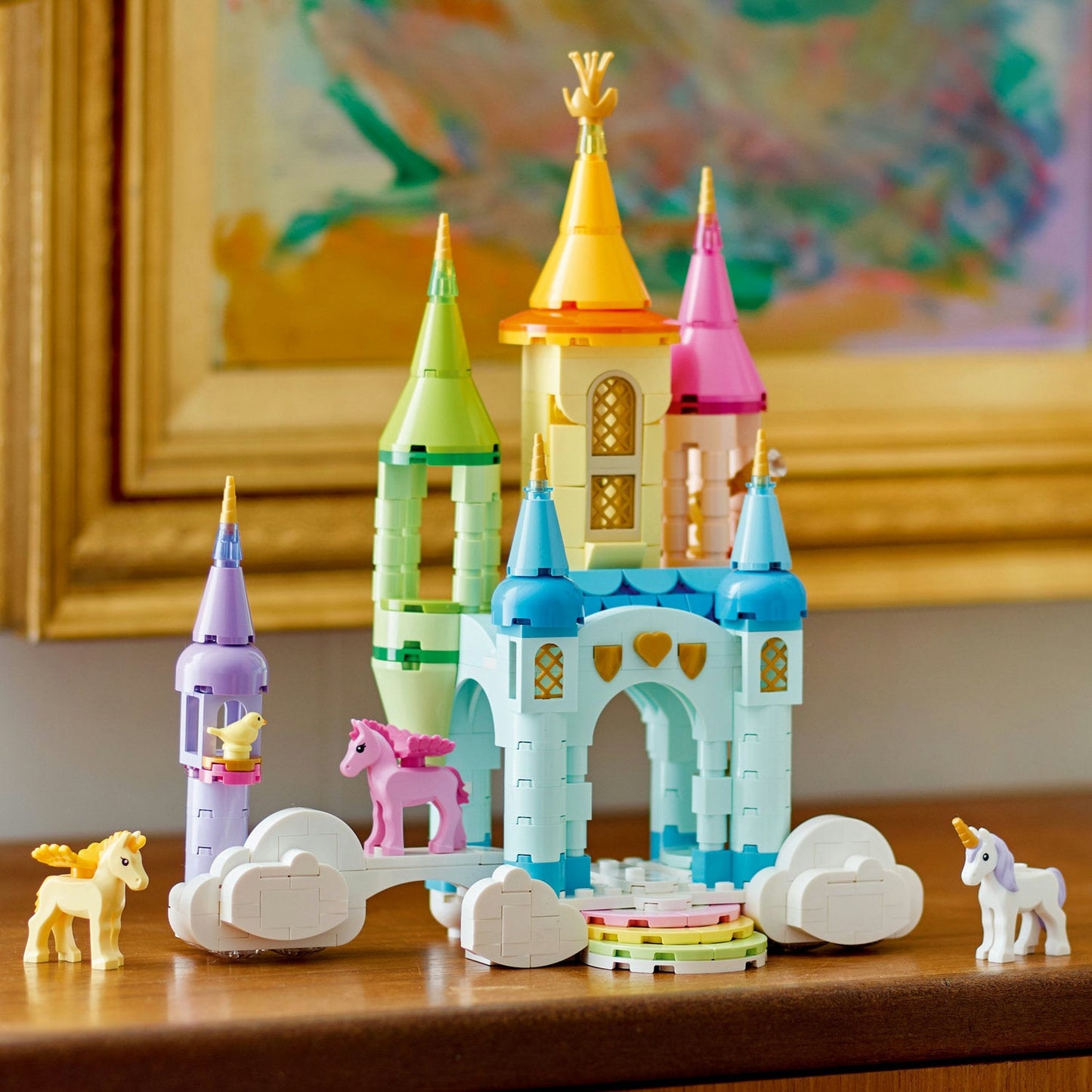 LEGO® Creator 3-in-1 Unicorn Castle - Bộ Đồ Chơi Lắp Ráp Lâu Đài Kỳ Lân - LEGO 31175 - Góc nhìn khác 3