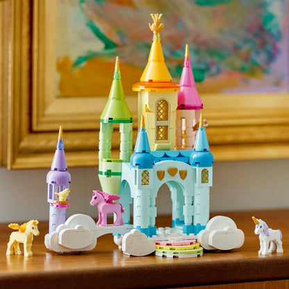 LEGO® Creator 3-in-1 Unicorn Castle - Bộ Đồ Chơi Lắp Ráp Lâu Đài Kỳ Lân - LEGO 31175 - Góc nhìn khác 3