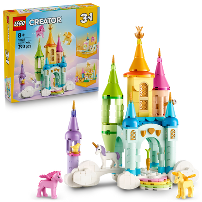 LEGO® Creator 3-in-1 Unicorn Castle - Bộ Đồ Chơi Lắp Ráp Lâu Đài Kỳ Lân - LEGO 31175 LEGO - ảnh 3 - Lego Creator 3-in-1