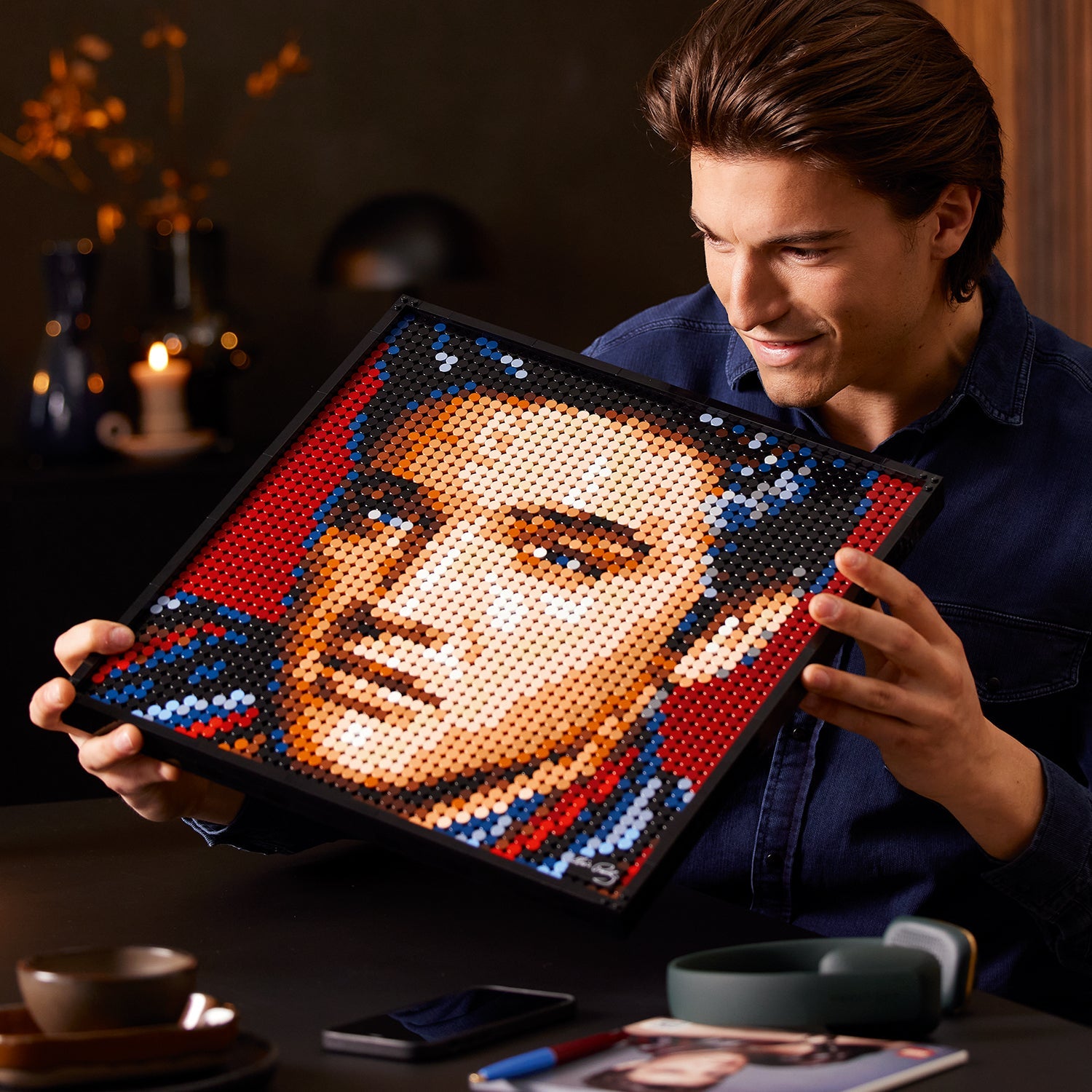 LEGO® Art Elvis Presley “The King” - Tranh Lắp Ráp Nghệ Thuật - LEGO 31204 - Hình ảnh bổ sung 6