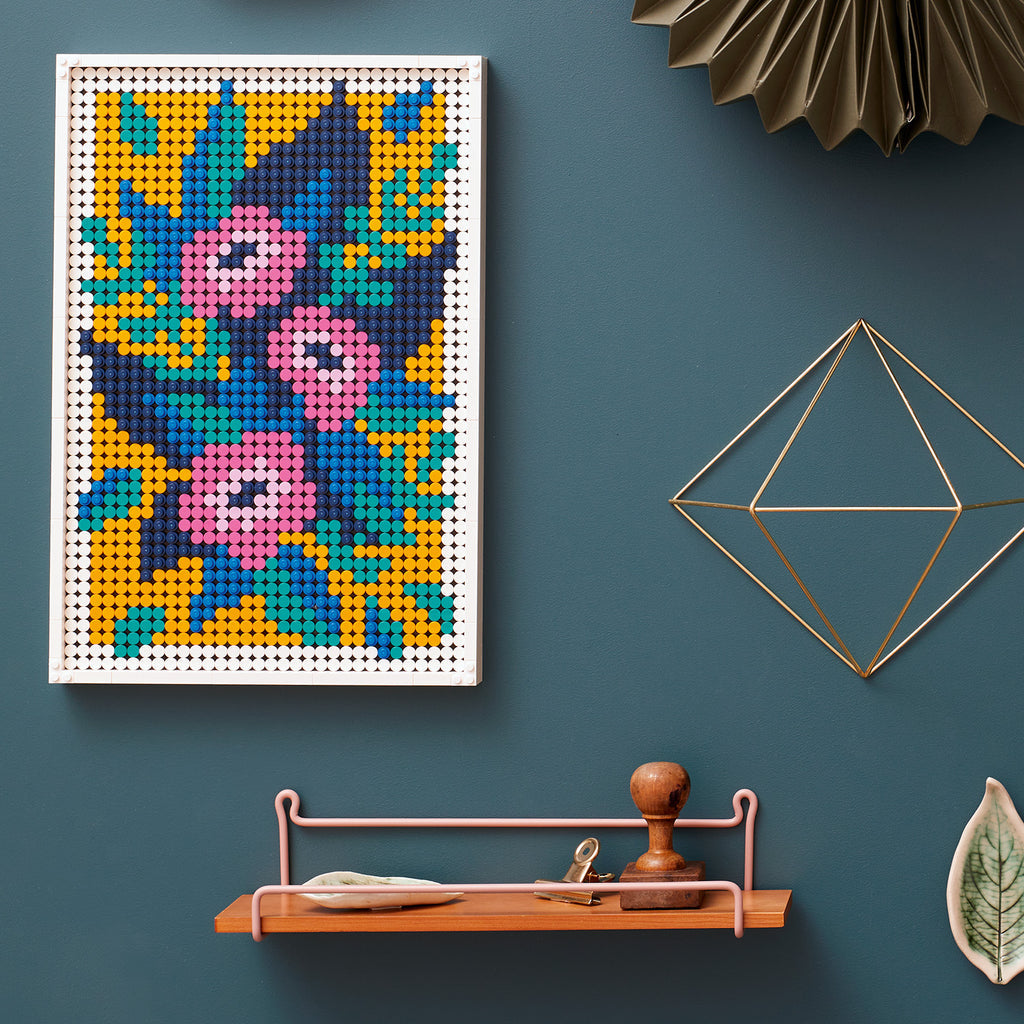 LEGO® Art Floral Art - Tranh Nghệ Thuật Hoa Cỏ - LEGO 31207 LEGO - ảnh 3 - LEGO® Art