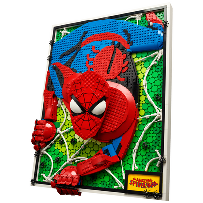 LEGO® Art The Amazing Spider-Man - Mô hình lắp ráp nghệ thuật 3D - LEGO 31209 - Hình ảnh chi tiết 2