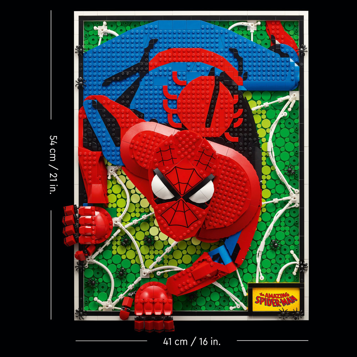 LEGO® Art The Amazing Spider-Man - Mô hình lắp ráp nghệ thuật 3D - LEGO 31209 LEGO - ảnh 2 - LEGO Art