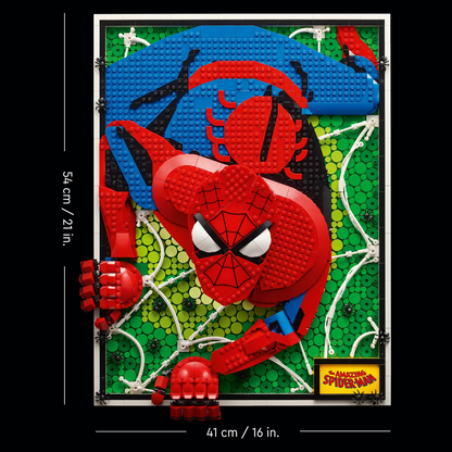 LEGO® Art The Amazing Spider-Man - Mô hình lắp ráp nghệ thuật 3D - LEGO 31209 LEGO - ảnh 2 - LEGO Art