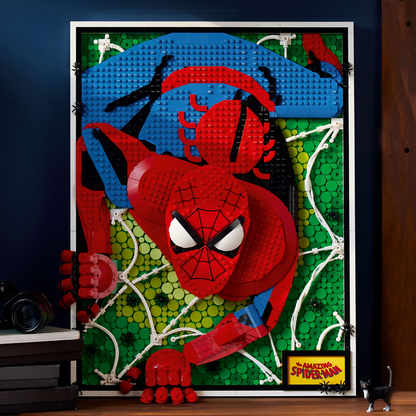 LEGO® Art The Amazing Spider-Man - Mô hình lắp ráp nghệ thuật 3D - LEGO 31209 - Góc nhìn khác 3