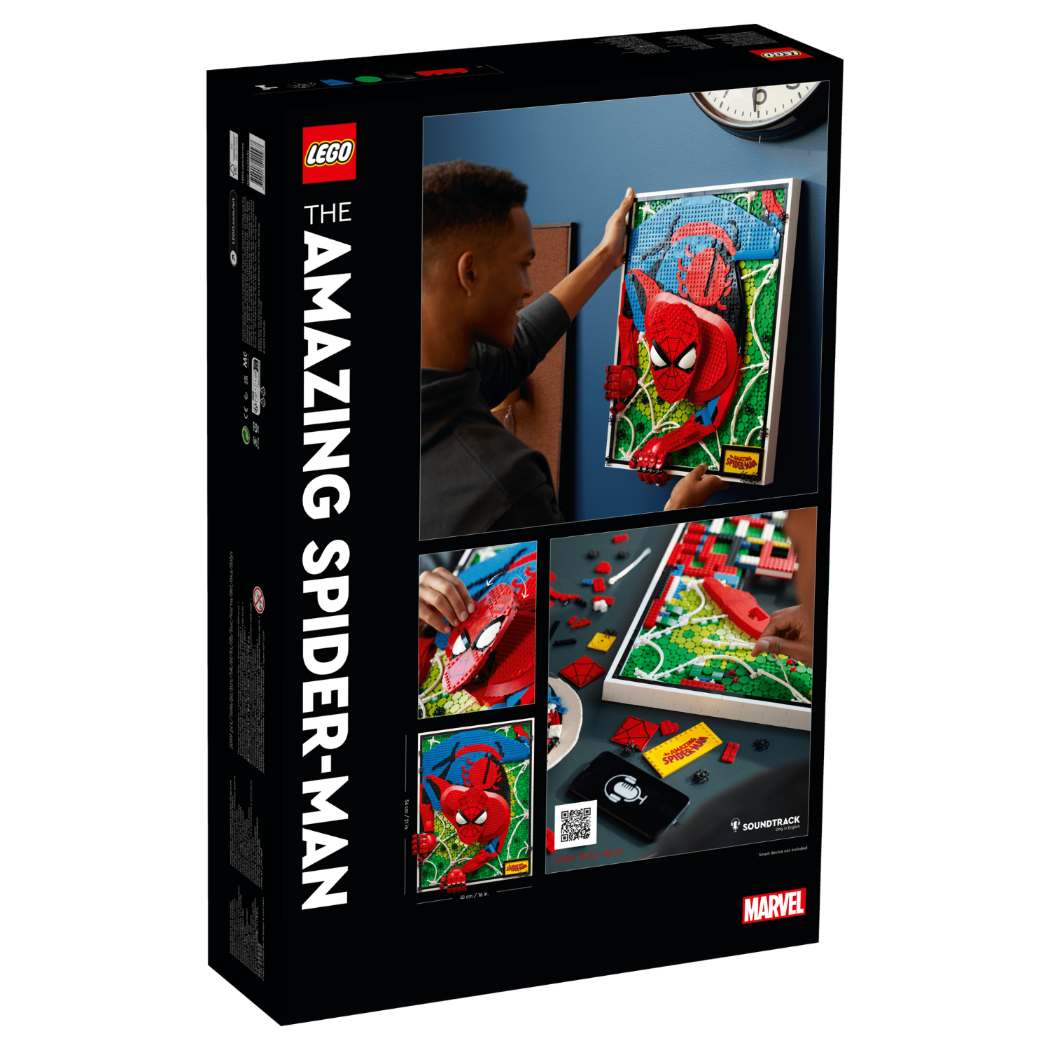 LEGO® Art The Amazing Spider-Man - Mô hình lắp ráp nghệ thuật 3D - LEGO 31209 LEGO - ảnh 3 - LEGO Art