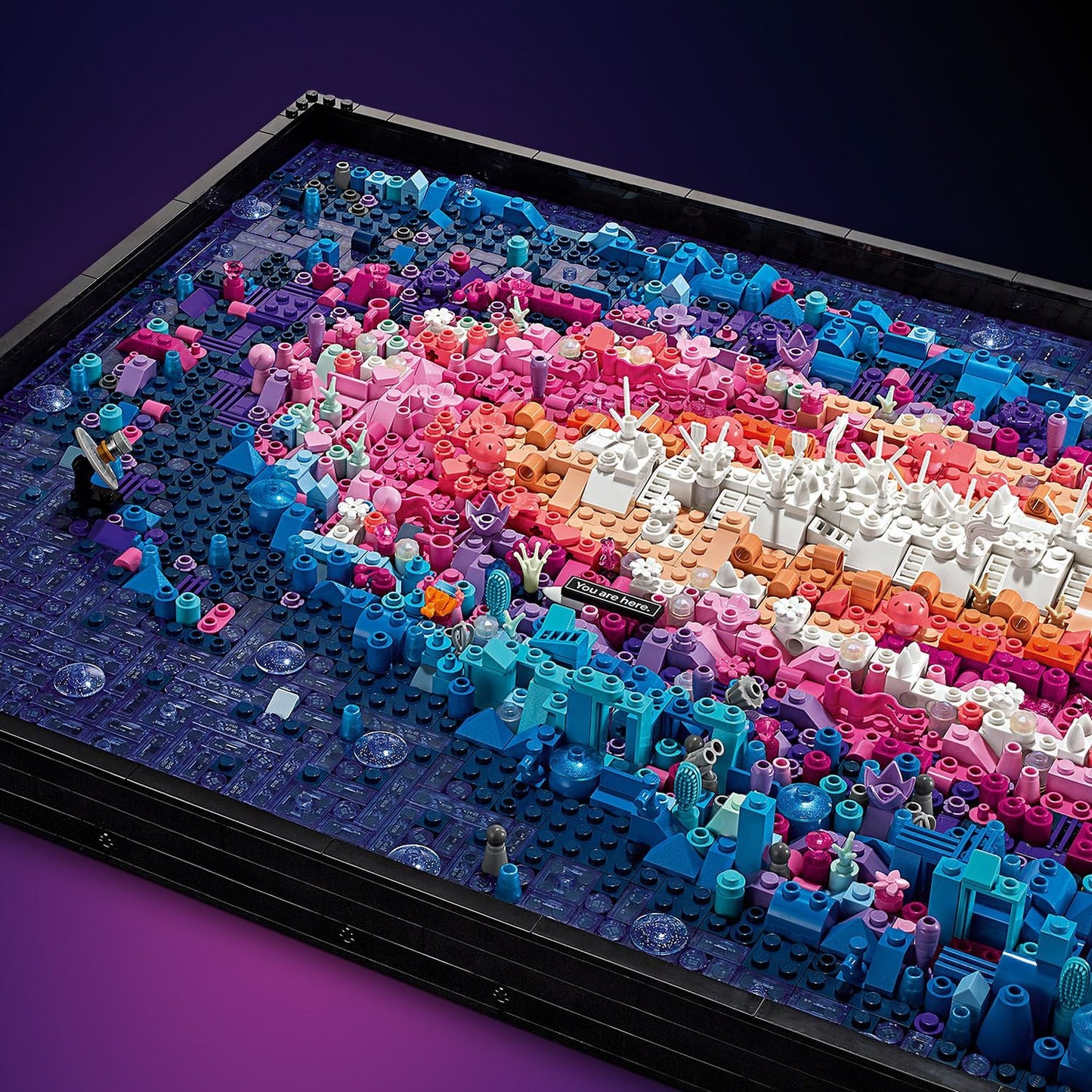 LEGO® Art The Milky Way Galaxy - Tranh Lắp Ráp 3D Thiên Hà Ngân Hà - LEGO 31212 - Hình ảnh bổ sung 7