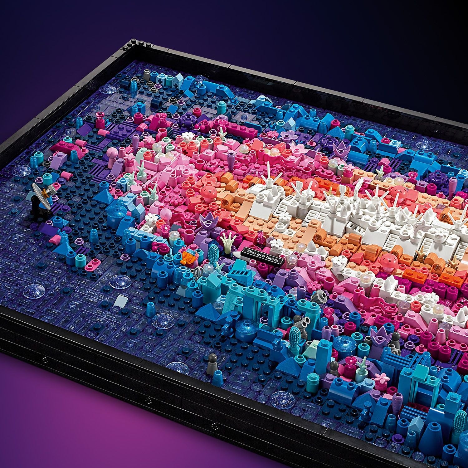 LEGO® Art The Milky Way Galaxy - Tranh Lắp Ráp 3D Thiên Hà Ngân Hà - LEGO 31212 - Hình ảnh bổ sung 7