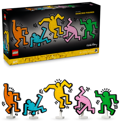 LEGO® Art Keith Haring – Dancing Figures - Bộ Lắp Ráp Tranh Nghệ Thuật 31216 - Hình ảnh bổ sung 9