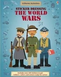 sticker dressing the world war
