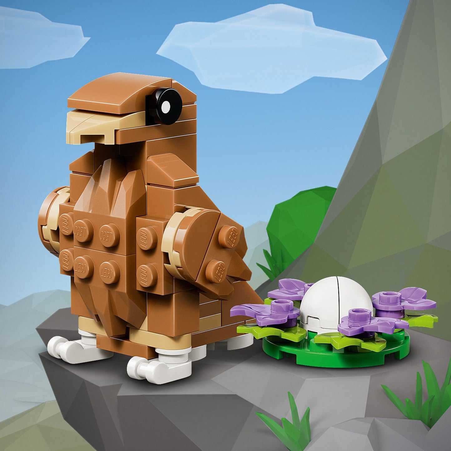 LEGO® Creator 3-in-1 Cute Hamster with a Flower - Đồ Chơi Lắp Ráp 3 Trong 1 Chuột Hamster, Nhím & Đại Bàng - LEGO 31376 - Hình ảnh bổ sung 7