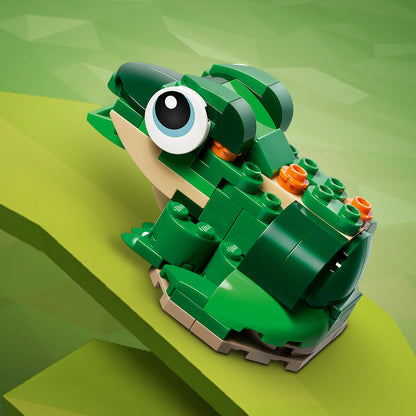 LEGO® Creator 3-in-1 Turtle with a Water Lily Flower - Đồ chơi lắp ráp Rùa và Hoa Súng 31377 LEGO - ảnh 6 - Building Sets